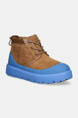 UGG buty zamszowe Neumel Weather Hybrid męskie kolor brązowy 1143991-CBG