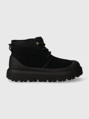 UGG buty zamszowe Neumel Weather Hybrid męskie kolor czarny 1143991