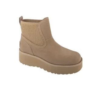 UGG Cityfunc Chelsea Boot 1173258-MDSD, Damskie, Beżowe, buty zimowe, skóra zamszowa, rozmiar: 37