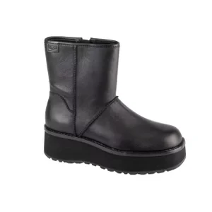 UGG CityFunc Mid 1162990-BLK, Damskie, Czarne, buty zimowe, skóra licowa, rozmiar: 39