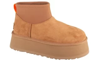 UGG Classic Mini Dipper 1168170-CHE, Damskie, Brązowe, buty zimowe, skóra zamszowa, rozmiar: 36