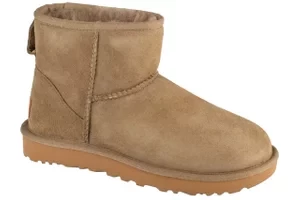 UGG Classic Mini II 1016222-ALP, Damskie, Brązowe, buty zimowe, skóra naturalna, rozmiar: 36