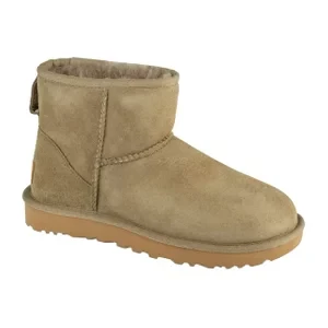 UGG Classic Mini II 1016222-ALP, Damskie, Brązowe, buty zimowe, skóra naturalna, rozmiar: 37