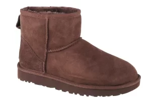 UGG Classic Mini II 1016222-BCDR, Damskie, Brązowe, buty zimowe, skóra zamszowa, rozmiar: 36