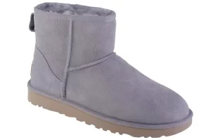 UGG Classic Mini II 1016222-HLLC, Damskie, Fioletowe, buty zimowe, skóra zamszowa, rozmiar: 38