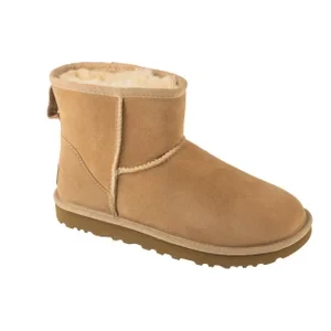UGG Classic Mini II 1016222-SAN, Damskie, Brązowe, buty zimowe, skóra zamszowa, rozmiar: 37