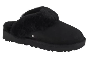 UGG Classic Slipper II 1130876-BLK, Damskie, Czarne, kapcie, skóra zamszowa, rozmiar: 36