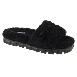 UGG Cozetta Curly 1130838-BLK, Damskie, Czarne, kapcie, Kożuch owczy, rozmiar: 37
