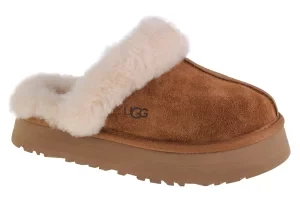 UGG Disquette Slippers 1122550-CHE, Damskie, Brązowe, kapcie, skóra zamszowa, rozmiar: 38