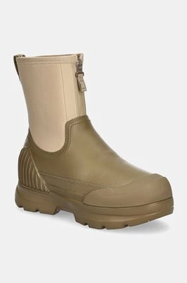 UGG kalosze Neumel X Zip damskie kolor beżowy 1158235-MRDS