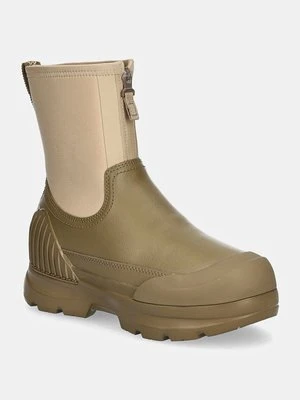 UGG kalosze Neumel X Zip damskie kolor beżowy 1158235-MRDS