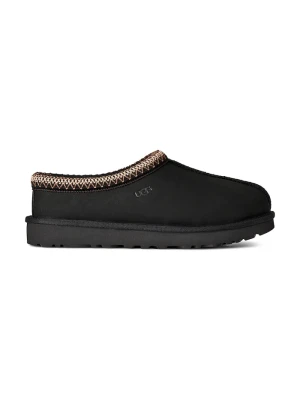 UGG kapcie damskie skórzane W Tasman Nubuck czarny