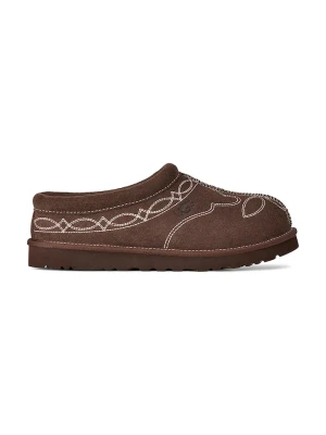 UGG kapcie damskie zamszowe M Tasman Western brązowy