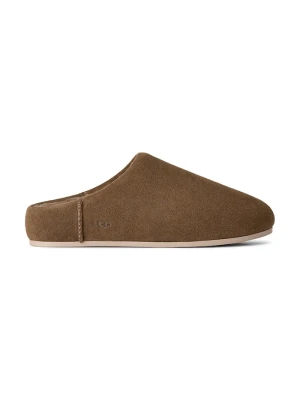UGG kapcie damskie zamszowe W Elea Slip-On brązowy