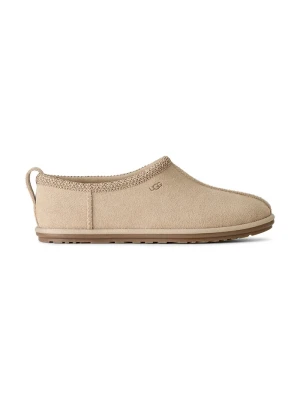 UGG kapcie damskie zamszowe W Tasman Deconstructed beżowy