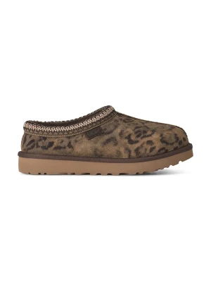 UGG kapcie damskie zamszowe W Tasman Spotted brązowy