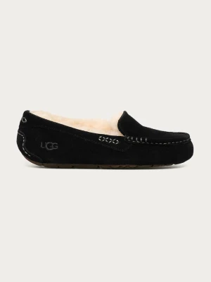 UGG - Kapcie skórzane Ansley czarny
