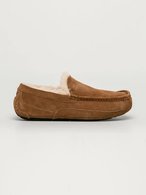 UGG - Kapcie skórzane Ascot 1101110.CHE