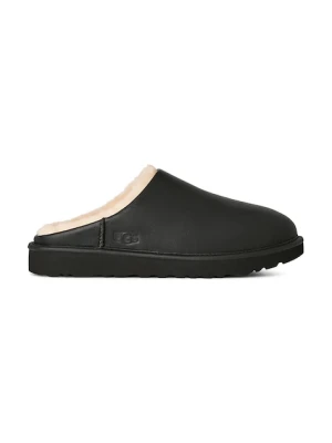 UGG kapcie skórzane Classic Slip-On Noir kolor czarny 1172270.BLK