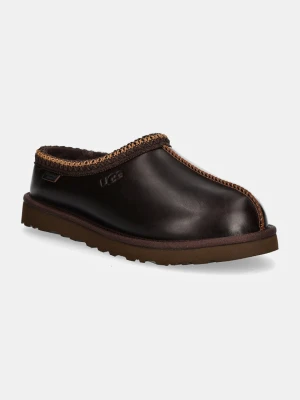 UGG kapcie skórzane Tasman Lthr Regen