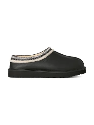 UGG kapcie skórzane Tasman Noir kolor czarny 1171303.BLK