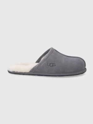 UGG Kapcie wełniane Scuff kolor szary