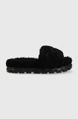 UGG kapcie wełniane W Cozetta Curly kolor czarny