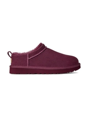UGG kapcie zamszowe Classic Micro kolor różowy 1173891.BTMG