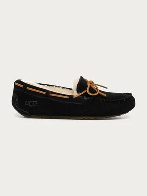 UGG - Kapcie zamszowe Dakota 1107949.BLK