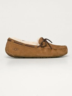 UGG - Kapcie zamszowe Dakota 1107949-CHE