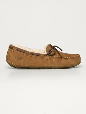 UGG - Kapcie zamszowe Dakota 1107949-CHE