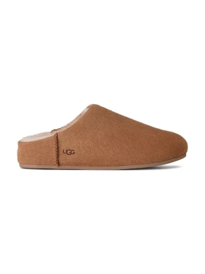 UGG kapcie zamszowe Elea Slip-On kolor brązowy 1171390.CHE