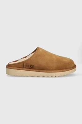 UGG kapcie zamszowe M Classic Slip-On kolor brązowy