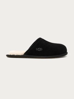 UGG - Kapcie zamszowe Scuff 1101111.BLK-BLACK