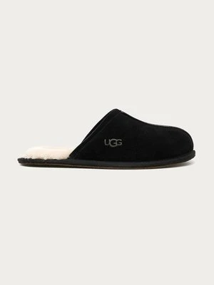 UGG - Kapcie zamszowe Scuff 1101111.BLK-BLACK