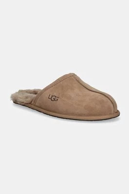 UGG kapcie zamszowe Scuff kolor beżowy 1101111-CRBO