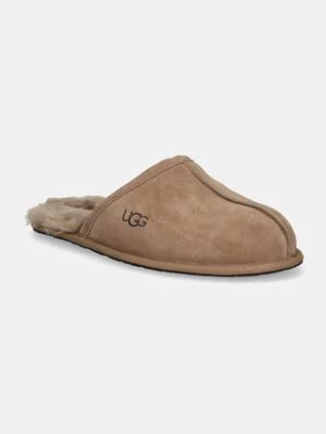 UGG kapcie zamszowe Scuff kolor beżowy 1101111-CRBO