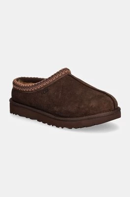 UGG kapcie zamszowe Tasman kolor brązowy 5955-BCDR