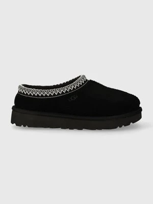 UGG kapcie zamszowe Tasman kolor czarny 5955 BLK