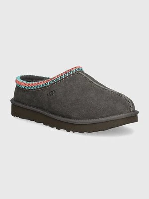 UGG kapcie zamszowe Tasman kolor szary 5955-DGRY