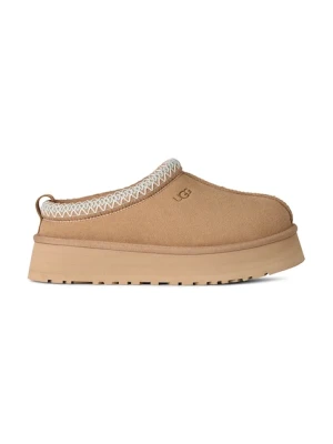 UGG kapcie zamszowe Tazz II kolor beżowy 1174471.SAN