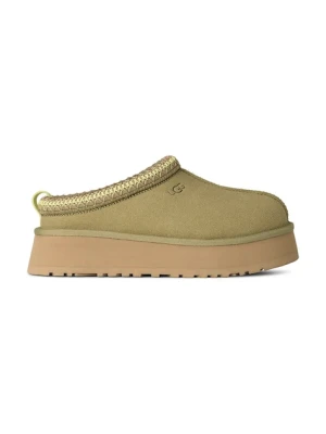 UGG kapcie zamszowe Tazz II kolor zielony 1174471.MBRS