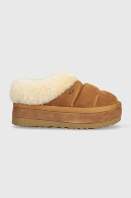 UGG kapcie zamszowe Tazzlita kolor brązowy 1146390