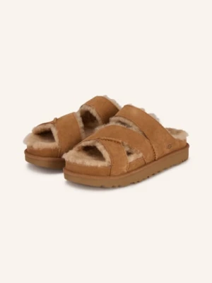 Ugg Klapki braun CAMELOWY