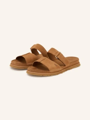 Ugg Klapki Goldengaze braun BRĄZOWY