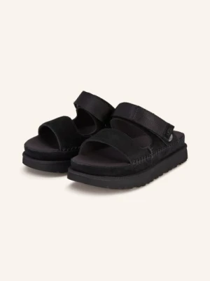 Ugg Klapki Goldenstar Glide schwarz CZARNY