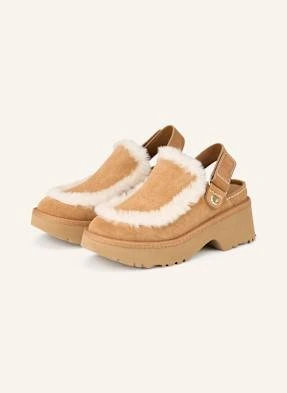 Ugg Klapki Mules Na Platformie Esmee Clog braun