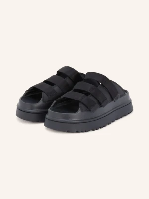 Ugg Klapki Na Platformie Goldenglow schwarz CZARNY