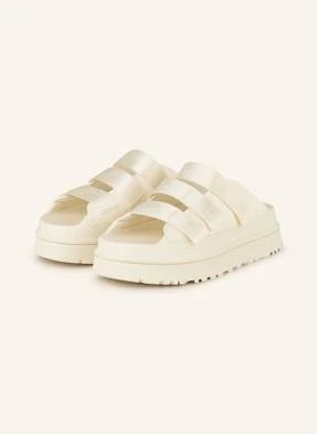 Ugg Klapki Na Platformie Goldenglow weiss