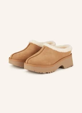 Ugg Klapki Na Platformie New Heights Cozy braun